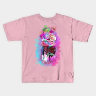 Sweet dessert milk shake Kids T-Shirt